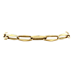 Gouden closed for ever armband 14 krt