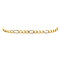 vintage Gouden vintage figaro armband 14 krt
