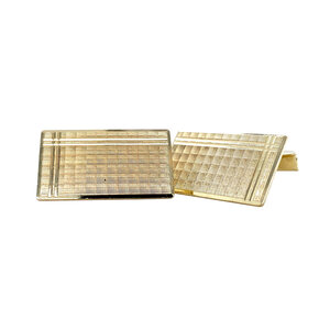 Gold cufflinks 14 krt