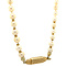 vintage Parel collier met gouden sluiting 14 krt