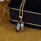 vintage Rose-gold pendant with hematite 14 kt