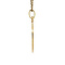 vintage Gouden waterman hanger 18 krt