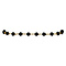 vintage Gouden armband met onyx 14 krt