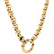 vintage Gold jasseron necklace 14 kt