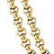 vintage Gold jasseron necklace 14 kt