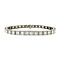 vintage Vintage white gold tennis bracelet with diamond 14 kt