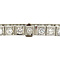 vintage Vintage witgouden tennisarmband met diamant 14 krt