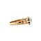 vintage Gold ring with rose diamond 18 krt/835