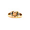 vintage Gold ring with rose diamond 18 krt/835