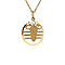 vintage Gold lobster pendant 14 kt
