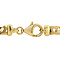 vintage Gouden vintage fantasie armband 14 krt