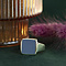 vintage Gouden zegelring met blauwe laagsteen 14 krt