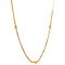 vintage Gold bead Venetian necklace 18 kt