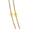 vintage Gouden bolletjes venetiaan collier 18 krt