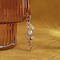 vintage Roségouden broche met diamant 14 krt