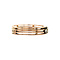 vintage Roségouden ring met roosdiamant 18 krt/835