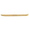 vintage Gold curb bracelet 14 krt