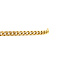 vintage Gold curb bracelet 14 krt