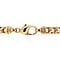 vintage Gold curb bracelet 14 krt