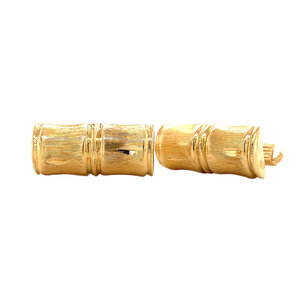 Gold cufflinks 18 krt