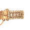 vintage Vintage rose-gold bracelet with pearls 14 kt