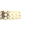 vintage Vintage pearl bracelet with gold clasp 14 kt