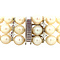 vintage Vintage pearl bracelet with gold clasp 14 kt