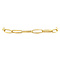 vintage Vintage gouden Closed for ever armband 14 krt