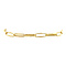 vintage Vintage gouden Closed for ever armband 14 krt