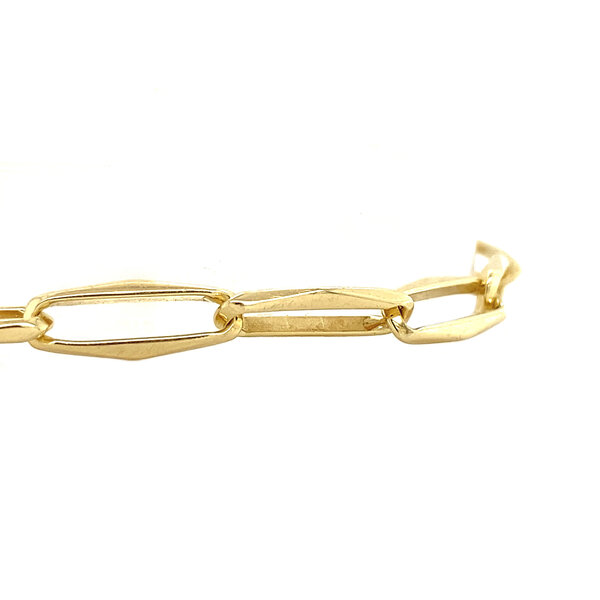 vintage Vintage gouden Closed for ever armband 14 krt