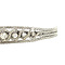 vintage Vintage white gold bracelet with diamond 14 kt