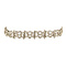 vintage Witgouden vintage armband met diamant 18 cm 18 krt