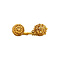 vintage Gouden filigraan manchetknopen 18 krt