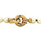 vintage Pearl bracelet with gold clasp 18.5 cm 14 krt