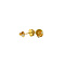 vintage Gouden fantasie oorstekers 18 krt