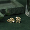 vintage Fantasie oorclips met parel 9 krt
