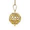 vintage Gold filigree pendant 14 krt