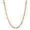 vintage Golden vintage figaro necklace 14 kt