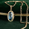 vintage Golden vintage figaro necklace 14 kt