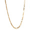 vintage Golden vintage figaro necklace 14 kt