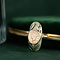 vintage Tricolour gouden vintage munt ring 14 krt