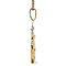 vintage Gouden vintage Maria hanger met saffier 14 krt