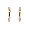 vintage Gouden vintage fantasie oorringen 14 krt