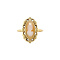 vintage Golden vintage ring with cameo 14 ct