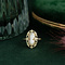 vintage Gold vintage ring with cameo 14 krt