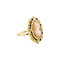 vintage Gold vintage ring with cameo 14 krt