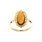 vintage Golden vintage ring with cameo 14 ct