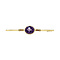 vintage Gold vintage brooch with sapphire 14 kt