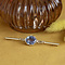 vintage Gold vintage brooch with sapphire 14 kt