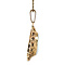vintage Gouden vintage hanger met opaal 14 krt
